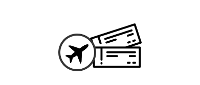 Book a new flight icon